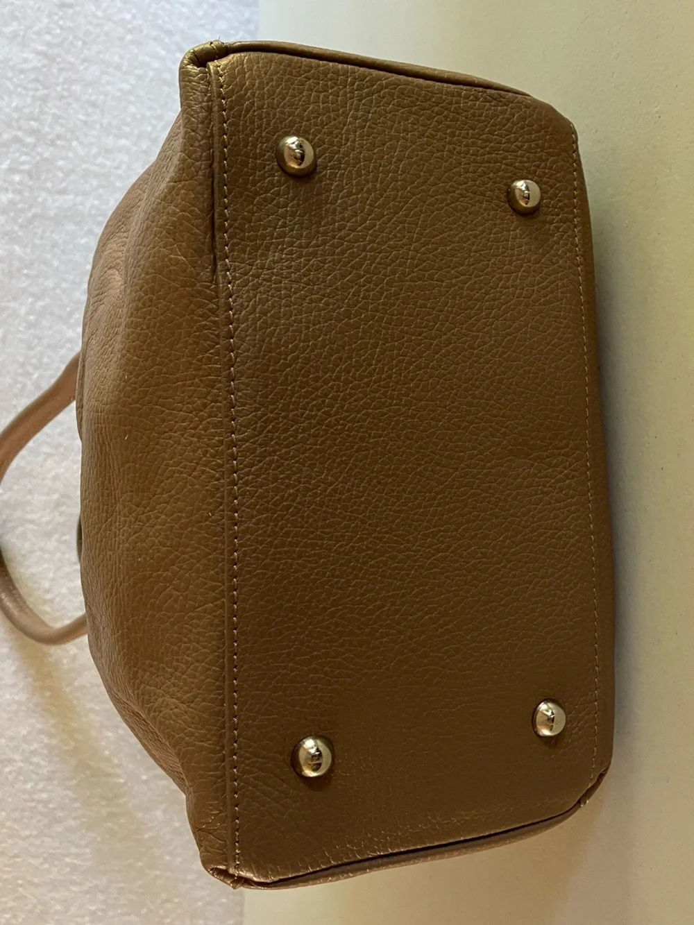 🔥 NWT Brown Pebbled Italian Leather Shoulder Bag Yes Accessories Tassel Hobo